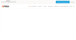 Desktop Screenshot of enowenergy.com